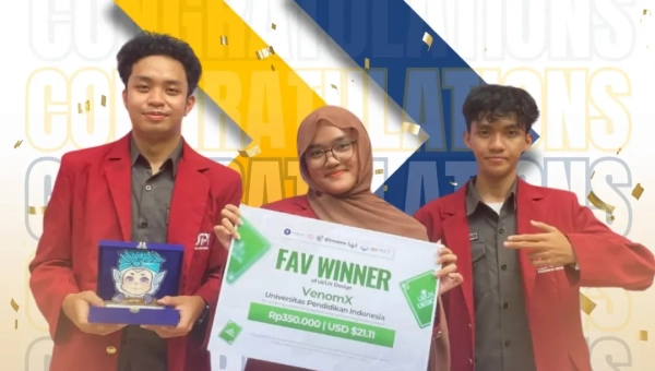 Tim RPL VenomX UPI Cibiru Raih Juara Favorit UI/UX Design pada Portal7 International Competition (SDGs 4 & 9)